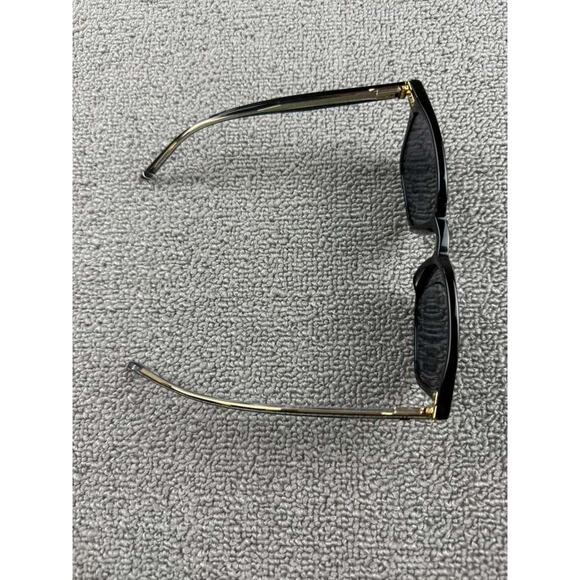 Tommy Hilfiger Sunglasses Black Stripe Square Frame TH Logo With Case UV Protect - Picture 9 of 11